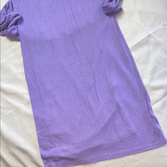 Enza Costa Lavendar Long Sleeve Midi Dress - Picture 2 of 7
